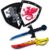 Super Z Outlet Children’s Foam Toy Medieval Joust Dual Dragon Sword & Shield Knights Set Lightweight Safe for Birthday Party Activities, Event Favors, Toy Gifts