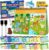 Skillmatics Busy Book for Preschoolers – Preschool Learning Activities, Mess-Free & Pre-Assembled, 150+ Reusable Stickers, Educational Homeschool & Travel Toy, Gift for Toddlers for Ages 3, 4, 5, 6