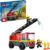 LEGO City Fire Ladder Truck Toddler Toy – Fire Truck Toy with 2 Firefighter Minifigures, Digital Guide for Boys and Girls, Ages 4+ – Learning, Educational Toy for Preschool – 60463