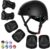 WayEee Kids Bike Helmet Set Skateboard Knee Pads, Helmet Pad Set Protective Gear Set Adjustable for Girls Kids 3-14 Helmet Elbow Pads Wrist Guards for Sport Cycling Bike Roller Skating Scooter