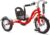 Schwinn Roadster Tricycle, 12 Inch Front Wheel Bike for Kids Ages 2-4, Low Center of Gravity, Retro Steel Frame, Adjustable Seat Grows with your Child, Rear Deck, Tricycle for Toddlers
