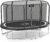 AOTOB 8×12FT Oval Trampoline – Perfect Outdoor Large Trampolines for Kids – Gymnastics Style Trampoline with Enclosure Net – Supports Up to 400 lbs-Black
