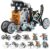 Solar Robot Kit for Kids, 14-in-1 Educational STEM Science Toy, Solar Power Building Kit DIY Assembly Battery Operated Robotic Set for Kids, Teens and Science Lovers(Battery Include)