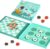 2-in-1 Magnetic Checkers & Tic-Tac-Toe Board Game | Travel Activities for Kids | Foldable Plane and Car Games | Family Fun Travel Essentials for Boy and Girl Over 3 Years