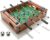 Saycker Table Foosball, Mini Football Table Soccer Tabletops Wood Football Table Top w/Footballs, Game Accessories for Adults Family Night Parties Entertainment