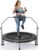 SereneLife 40″ Foldable Mini Trampoline for Adults – Compact Fitness Rebounder with Adjustable Foam Handle, Exercise Trampoline with Max Load 330lbs, Indoor/Garden Whole-Body Workout