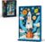 Micro Brick Rocket Building Set, DIY Space Rocket Model Craft Kit, 3D Wall Art Home Office Decoration or Table Display, Ideas Gift Building Toy for Adults,Teens Ages 8+ Kids