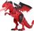 Liberty Imports Walking Dragon Toy – Interactive Robotic Fire Dragon Large 18” Battery Operated Figure with Flapping Wings, Roaring Sounds, and Light Up Eyes for Kids (Walking Dragon)