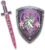 Liontouch – Unicorn Princess Set for Girls – 3-6 Years | Medieval Style Toy Sword & Shield for Pretend Play for Toddlers with Gemstones | Safe & Durable Foam Accessories for Royal Dress Up & Costumes