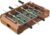 14 Inch Foosball Table, Wooden Soccer Game Tabletop, Mini Indoor Table Soccer Set for Game Rooms, Parties, Family Night