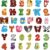 Magnetic Letters ABC Magnets for Toddlers 1-3 Cute Animal Fridge Magnets 26 Uppercase Letters 0-9 Numbers Preschool Learning Educational Spelling Toy for Kids