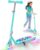 Gyroor KS2 Kids Electric Scooter – 5 MPH Safe Speed, Foot Sensor Start, LED Lights, Adjustable Handlebar, 2 Hr Fast Charge, UL2272 Certified, Ages 6–12, 121 lb Max Load