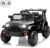 Winado 12V Electric Car for Kids, Ride on Truck for Toddlers with Remote Control, Battery Powered Kids Electric Vehicle to Drive w/Bluetooth, Soft Start, LED Lights – Black