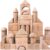 Migargle Kids Wooden Blocks – 80 Pcs – Stacking Building Blocks for Toddlers – Natural Beech Wood Blocks – Preschool Learning Toys for Kids Ages 3+
