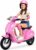 Kids Motorcycle, 2 Wheel Electric Motorcycle for Girls Ages 8-12, 24V Ride on Toys with Music, Story, Headlight, 3 Speed Options, Up to 60min Ride Time, for Riders up to 143 lbs, Easy Assemble, Pink