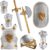 Dress Up America – Kids Knight Armor Costume Set – Medieval Role Play with Shield, Helmet, Sword & Accessories – Royal Dress-Up for Boys Ages 3–10