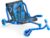 VEVOR Ride-on Scooter, 132 lbs Load Capacity, Swing Side-to-Side for Amazing Ride, Powered by Zig-Zag Motion, Drifts on Any Hard Surface, Ages 4+, Blue