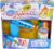 Crayola Marker Airbrush Spray Art Kit, Battery-Powered Sprayer with 8 Washable Markers & 5 Stencils, DIY Craft Set, Ages 6+