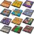 Gamie Magnetic Board Travel Games for Kids, Includes 12 Retro Fun Games – 5″ Compact Design, Individually Boxed Travel Essentials for Kids 4-8, 8-12, Road Trip/Airplane/Camping, for All Ages