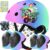 Toddler Helmet Kids Bike Helmet Set for Boys Girls, CPSC Certified Adjustable Skateboard Helmets, Protective Gear Set Knee Elbow Wrist Pads for Bicycle Balance, Roller, Scooter, Cycling