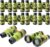10 Pcs Jungle Binoculars Plastic Camouflage Safari Binoculars Nature Exploration Toy with Compass and Neck String for Explorers Gifts Outdoor Camping Adventure Hiking Travel