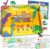 NASHRIO Montessori 24 Themes Busy Book for Toddlers 3-5, Engaging Preschool Learning Activities for Home School Travel – Educational Toy for 3-6 Year Old Boys & Girls