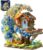 Blue Moon Flower House Building Set with Light, Botanical Collection Flowers Treehouse Builidng Block Kit, Compatible with Lego for Adults Home Décor (1750PCS)