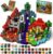 Magneverse 200 PCS 0.8in Magnetic Blocks – Magnet Toys for Kids, Magnetic Building Blocks Cubes, Stacking Magnets, School STEM Toys Birthday Gifts for Boys and Girls Age 3+ Years Old (Theme: Portal)