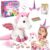 21-Piece Unicorn Gift Set for Girls Ages 3-8 | Soft Plush Stuffed Animals & Dress-Up Accessories Bundle | Idea Birthday Gifts, Christmas Presents, Party Favor for Kids Toddler Girls