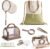 ROBOTIME Kids Explorer Kit, Outdoor Bug Catcher Kit for Kids with Magnifying Glass & Butterfly Net, Fun Bug Catching Kit for Backyard & Camping, Bug Catcher for Boys & Girls 3-12