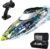 BEZGAR TX123 Remote Control Boats – Fast Speed RC Boat 32+ KPH with A Portable Suitcase for Lakes & Pools & Salt Water, Summer Toys for Adults and Ideal Gifts for Kids Boys Age 6 7 8-12 Years Old