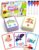Gojmzo CVC Word Writing & Spelling Flash Cards, Preschool Learning Toddler Activities, Kindergarten Homeschool Supplies, Sight Words Reading Game, Montessori Educational Toys for 3 4 5 6 Year Old Kids
