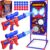 Shooting Toy Set with Hero-Style Target & 2 Cool Air Pump Launcher,Indoor Outdoor Kids Toy,Action Shooting Games,Boys Toys Age 3 4 5 6 7 8 9 10 11 12, Holiday Presents for Boy