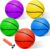 Iyoyo Mini Basketball Set – 5 Pack 6″ Small Balls with Pump, Over The Door Mini Hoop Replacements, Toy for Toddlers, Kids, Teenagers, Pool, Indoors, Outdoors