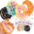 ArtCreativity Squishy Treats Fidget Toys for Kids and Adults – 4 Pack – Super Soft Squishy Dessert Include Sandwich Cookie, Donut, Croissant, and Waffle – Squeeze Toys for Stress Relief and Anxiety