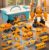 35 PCS Magnetic Transform Engineering Robot Car Construction Vehicles Toys | with Storage Box, Magnetic Blocks Assemble into Cool Robot for Birthday, Educational Building Toy Trucks for Kids Boys