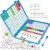 Phonics Magnetic Letter Tiles,Phonics Games Magnetic Letters,Reading Spelling Games with Word Build Boards & All-in-one Storage Case,Word Family Build Game for Preschool Pre k Kindergarten Classroom