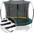 SkyBound 14 FT 12 FT 10FT 8FT 6FT Springless Trampoline for Kids and Adults – Recreational Trampolines with AntiRust Coating – Bungee Cords Outdoor Trampoline for Kids – No-Gap Design Zipper System