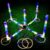Ring Toss Outdoor Games with 16 Rings, Backyard Games Lawn Games for Adults & Kids, Backyard Camping Activities, Outdoor Games for Kids, LED Ring Toss