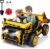 JOYRACER 24V 2 Seater Ride on Dump Truck w/400W Motors, Kids Electric Truck w/20” Two Seater Ride on Construction Vehicle w/Dump Bed and Shovel, 4.9MPH Max, Power Car Wheelers for Kids, Yellow