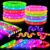 Glow Sticks Camping Essentials for Toddlers-6 PCS,Light Up Pop Tube Wand Toys Gifts for Kids,LED Bracelet Necklace Party Accessories,Fun Summer Outdoor Camp Games Activities Gear Stuff for Boys Girls