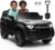 24V 2 Seater Ride on Car for Kids, Licensed Land Rover Defender Electric Car with Parental Remote, 4x100W Motors for All-Terrain, 3-Speeds, Music Player, Shovel Toy, LED Lights (Black)