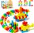 Apluses 42PCS Magnetic Blocks, Gifts for 3 4 5 6 Year Old, Magnet Building Blocks for Toddlers, Girls & Boys, Sensory – Montessori – Autism – Magnetic Toys for Kids Ages 3-5 4-8
