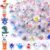 100 Pack Gumball Vending Machine Capsules with Cute Cartoon Mini Toy Small Filled Toys Capsules for Kindergarten Gift Christmas Easter Basket Stuffers Cute Egg（45mm）
