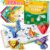 Mocoosy 224 Sheets Origami Paper Kit for Kids Ages 5-8 8-12, Folding Paper Set with Origami Book for Beginners, Art Craft Supplies for Boys Girls 9-12, Travel Game Car Road Trip Activities Toy Gifts
