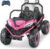 ELEMARA 24V Ride on Car for Kids, 2 Seater XL 20″ Seat Ride on Toy, 10AH 4WD Battery Powered 4.5MPH Electric Car with Remote, 3 Speeds, Music Gift for Ages 3-8