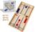 Pinbo Sling Puck Game (18″) Premium Wooden Foldable Board | 2 Player Tabletop Game for Adults & Kids | Travel Friendly Classic Slingshot Game