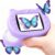 Handheld Digital Mini Microscope for Kids: 1000X 4K Portable Pocket 2.4″ Screen Microscopes Toys STEM Electronic Learning Educational Science Kit 8-12 Birthday Gift 4 5 6 7 Year Old Boy Girl (Purple)