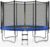 JELENS Trampoline 8FT 10FT 12FT 14FT 15FT, Outdoor Trampolines with Enclosure Net, Recreational Anti-Rust Trampolines for Kids and Adults, ASTM Approved