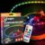Brightz Above-the-Net Trampoline Lights – 40ft LED Clips to Safety Net – Color Changing Trampoline Accessories – 3 Modes – Fits Trampolines up to 15ft – Fun Outdoor Toys for Kids Boys Girls Teens
